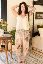 Load image into Gallery viewer, 'Folklore' Linen Cropped Artist Pants - Market of Stars