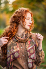 Load image into Gallery viewer, 'Dream Weaver' Bamboo Scarf with Zodiac Signs - Market of Stars