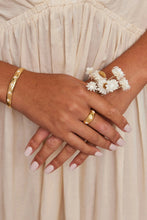 Load image into Gallery viewer, Alina Opal Gold Band Ring - ToniMay