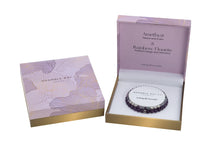 Load image into Gallery viewer, Amethyst & Rainbow Fluorite Twin Elegance Bracelet