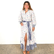 Load image into Gallery viewer, "Sydney" Dress in Birds of a Feather Print - Palm Cove