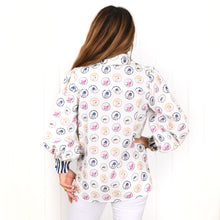 Load image into Gallery viewer, "Sara" Top in Birds of a Feather Print - Palm Cove