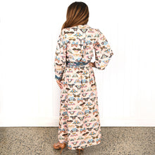 Load image into Gallery viewer, "Megan" Dress in Pink Emerge Butterfly Print - Palm Cove