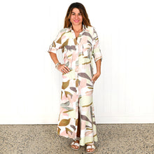 Load image into Gallery viewer, "Katherine" Dress in Green Print - Love Lola