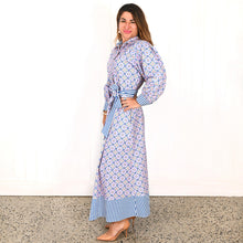 Load image into Gallery viewer, "Megan" Dress in Retro Revival Print - Palm Cove