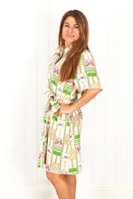 Load image into Gallery viewer, "Adele" Dress in Let Freedom Reign Print - Palm Cove