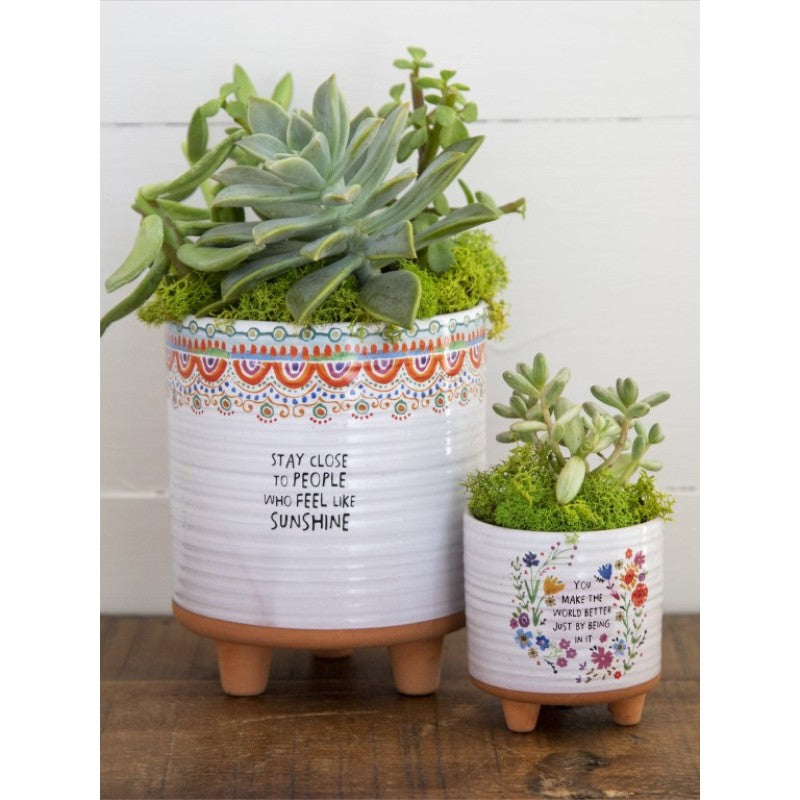 Artisan Planter Stay Sunshine Artisan Planter Stay Sunshine