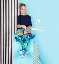Load image into Gallery viewer, Batman Neon Socks - Toddler