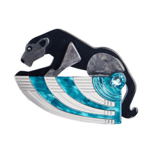 Load image into Gallery viewer, The Panther's Embrace Brooch - Erstwilder Untamed Elegance