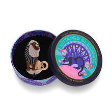 Load image into Gallery viewer, Golden Pride Brooch - Erstwilder Untamed Elegance