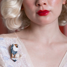 Load image into Gallery viewer, Golden Pride Brooch - Erstwilder Untamed Elegance