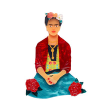 Load image into Gallery viewer, The One Frida Brooch - Erstwilder x Frida Kahlo