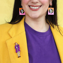 Load image into Gallery viewer, The Candy Man Brooch - Erstwilder x Willy Wonka & The Chocolate Factory