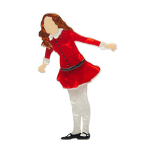 Load image into Gallery viewer, Veruca Salt Brooch - Erstwilder x Willy Wonka & The Chocolate Factory