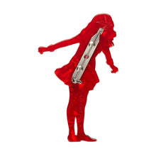 Load image into Gallery viewer, Veruca Salt Brooch - Erstwilder x Willy Wonka & The Chocolate Factory