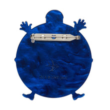 Load image into Gallery viewer, Violet Beauregarde Brooch - Erstwilder x Willy Wonka & The Chocolate Factory