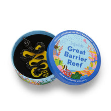 Load image into Gallery viewer, Yellow-Bellied Sea Snake Brooch - Erstwilder Great Barrier Reef