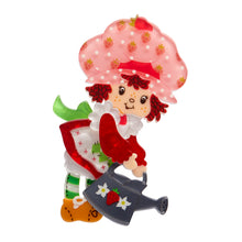 Load image into Gallery viewer, Strawberry Gardening Brooch - Erstwilder x Strawberry Shortcake