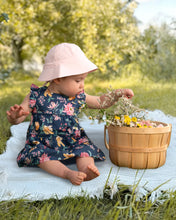Load image into Gallery viewer, Waratah Midnight Matilda Baby Dress - Toshi