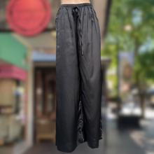 Load image into Gallery viewer, Black Satin Pants - By Frankie