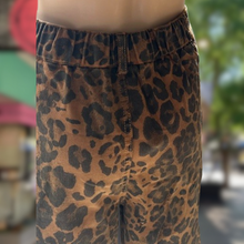 Load image into Gallery viewer, Dark Leopard Cuffed Jeans - By Frankie
