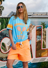 Load image into Gallery viewer, Capri Neon Orange Shorts - Hammill & Co