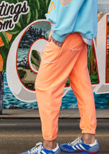Load image into Gallery viewer, Capri Neon Orange Track Pant - Hammill & Co