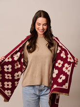 Load image into Gallery viewer, Cherry Flower Scarf