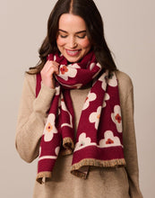 Load image into Gallery viewer, Cherry Flower Scarf