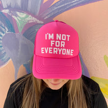 Load image into Gallery viewer, &quot;I&#39;m not for Everyone&quot; Cap - Confetti Rebels
