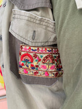 Load image into Gallery viewer, "Danny" - Recycled Handmade Khaki Shirt