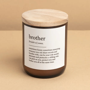 Brother - Commonfolk Collective Dictionary Candle
