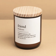 Load image into Gallery viewer, Friend – Commonfolk Collective Dictionary Candle