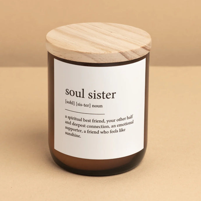 Soul Sister - Commonfolk Collective Dictionary Candle