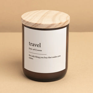 Travel - Commonfolk Collective Dictionary Candle
