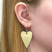 Load image into Gallery viewer, Gold From the Heart Essential Drop Earrings - Erstwilder x Frida Kahlo