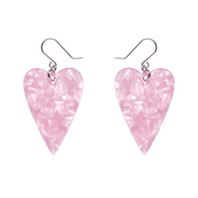Load image into Gallery viewer, Pink From the Heart Essential Drop Earrings - Erstwilder x Frida Kahlo