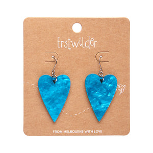 Blue From the Heart Essential Drop Earrings - Erstwilder x Frida Kahlo