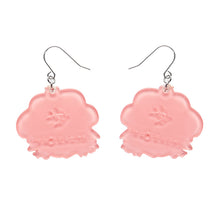 Load image into Gallery viewer, Big Adorable Strawberry Smile Drop Earrings - Erstwilder x Strawberry Shortcake