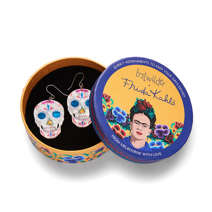 Dia De Los Muertos Drop Earrings - Erstwilder x Frida Kahlo