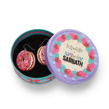Load image into Gallery viewer, Donut Cake Drop Earrings - Erstwilder x Katherine Sabbath