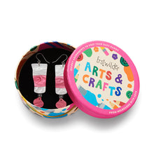 Load image into Gallery viewer, Idyllic Acrylic Drop Earrings - Erstwilder Arts & Crafts