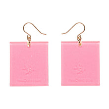 Load image into Gallery viewer, Willy Wonka Bar Drop Earrings - Erstwilder x Willy Wonka & The Chocolate Factory