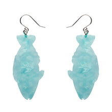 Load image into Gallery viewer, Bleeker's Parrotfish Drop Earrings - Erstwilder Great Barrier Reef