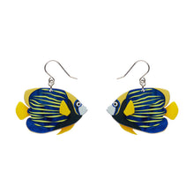 Load image into Gallery viewer, Emperor Angelfish Drop Earrings - Erstwilder Great Barrier Reef