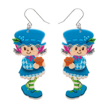 Load image into Gallery viewer, Blueberry Muffin Drop Earrings - Erstwilder x Strawberry Shortcake
