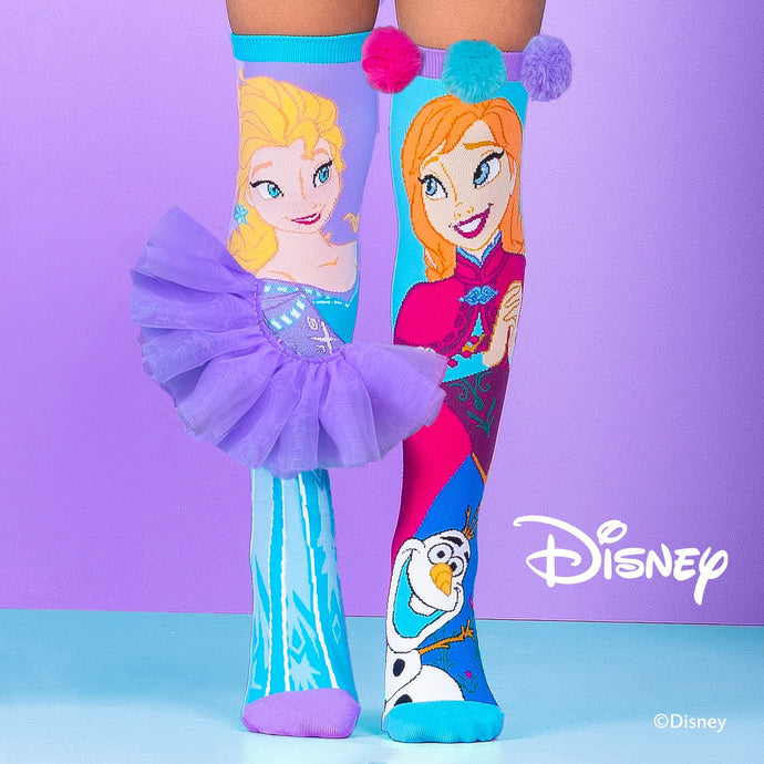 Elsa & Anna Frozen Socks - Kids & Adult