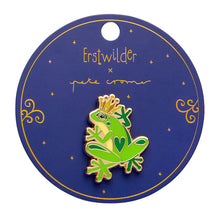Load image into Gallery viewer, Kiss and Tell Enamel Pin - Erstwilder x Pete Cromer 'Fairy Tales'