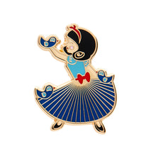 Load image into Gallery viewer, White as Snow Enamel Pin - Erstwilder x Pete Cromer 'Fairy Tales'