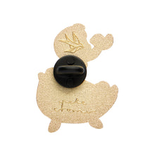 Load image into Gallery viewer, White as Snow Enamel Pin - Erstwilder x Pete Cromer 'Fairy Tales'